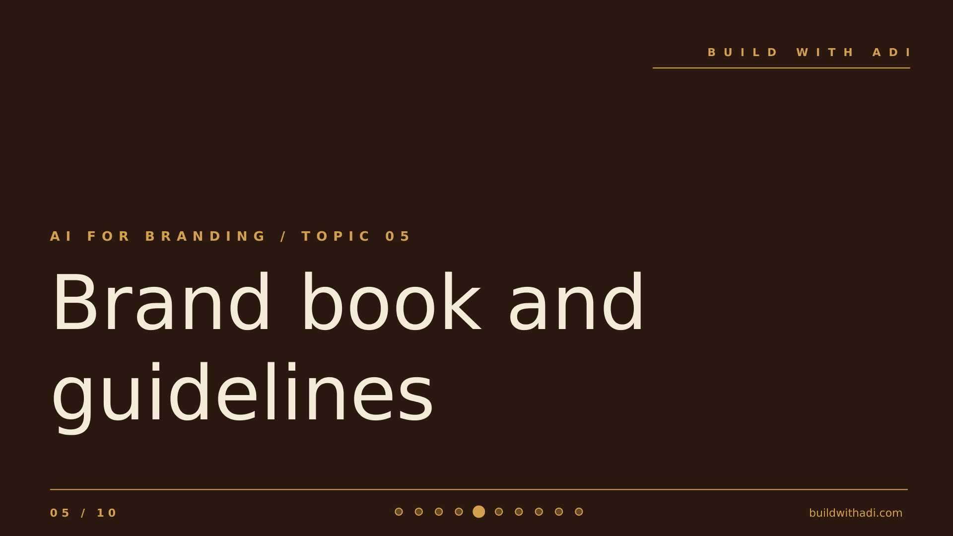 Thumbnail for Brand Book and Guidelines
