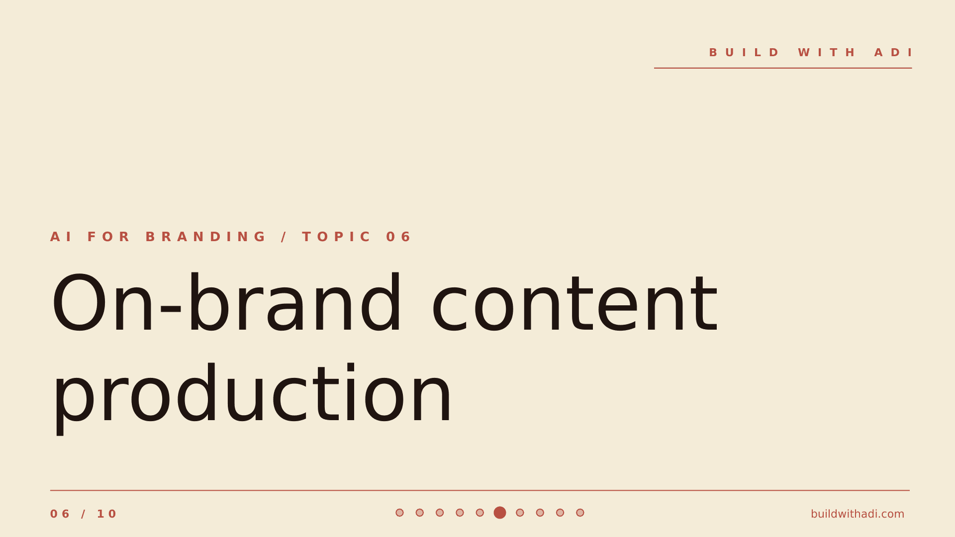 Thumbnail for On-Brand Content Production