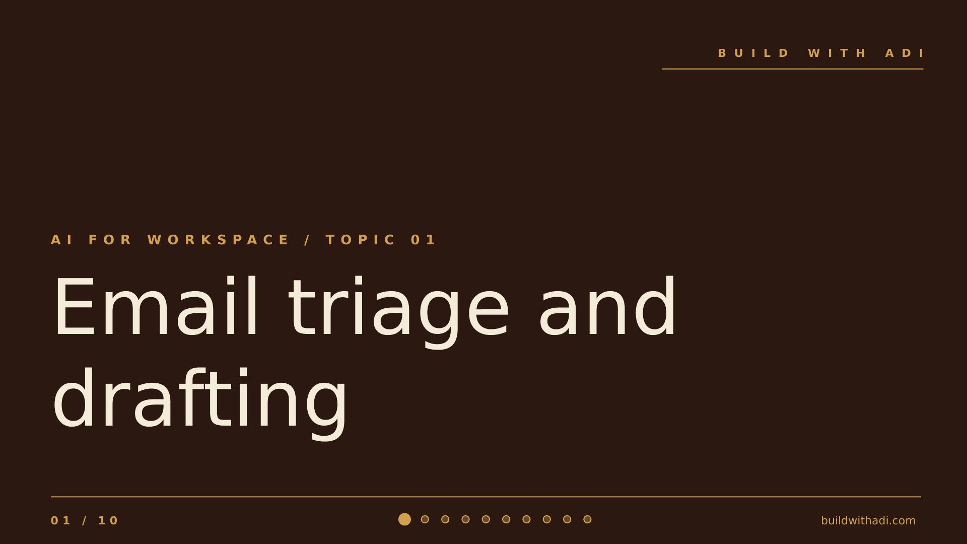 Thumbnail for Email Triage and Drafting
