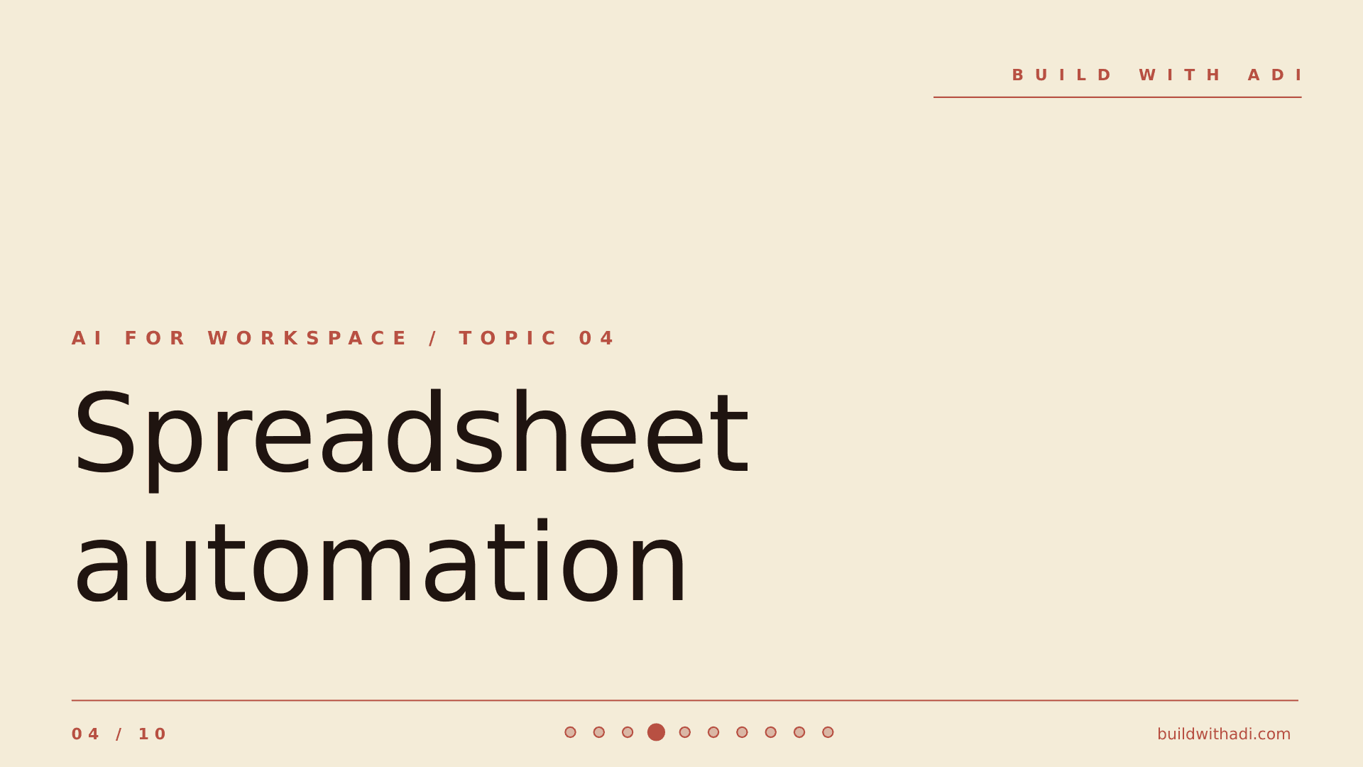 Thumbnail for Spreadsheet Automation