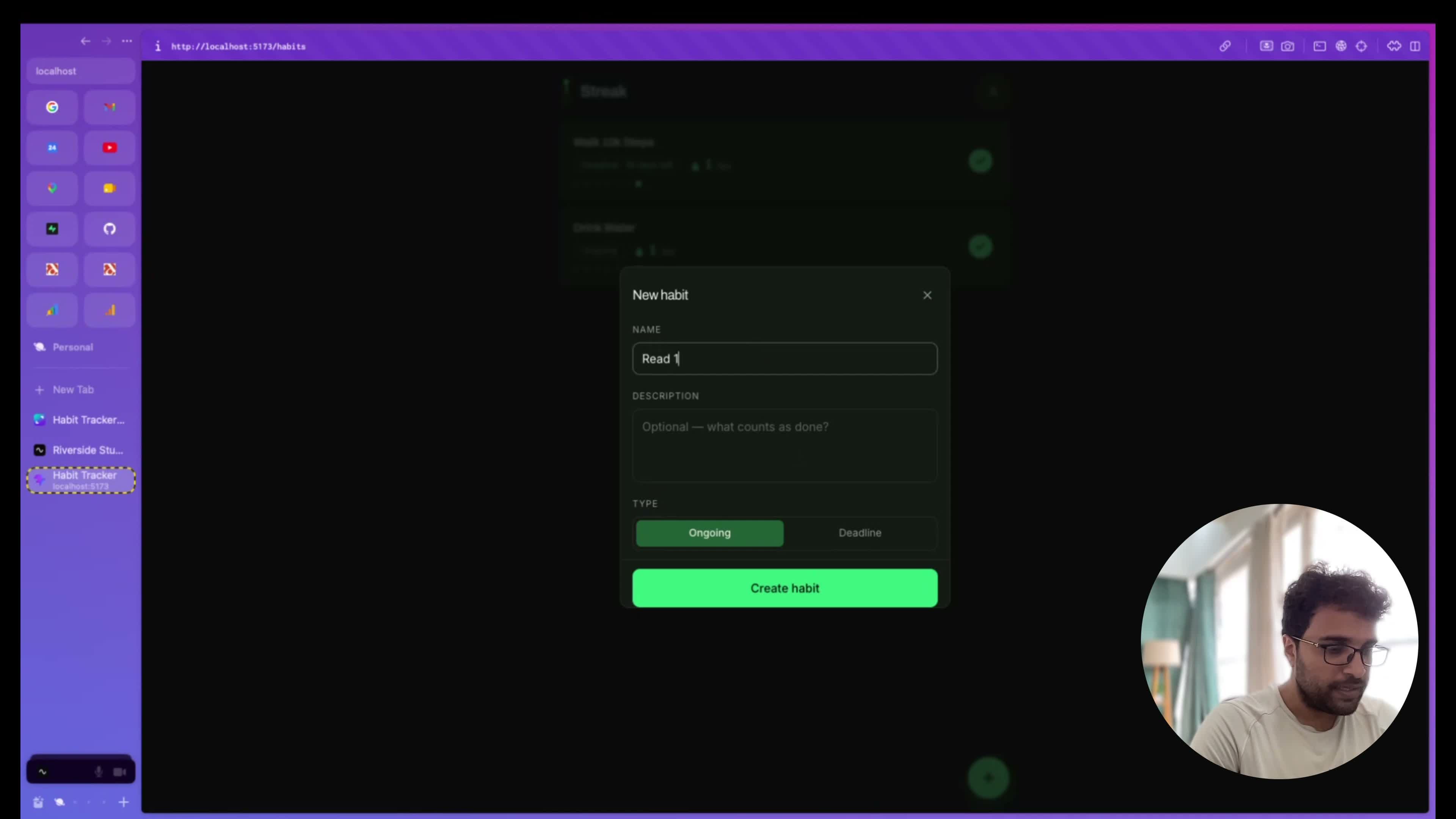 Thumbnail for 01 · Habit Tracker Intro