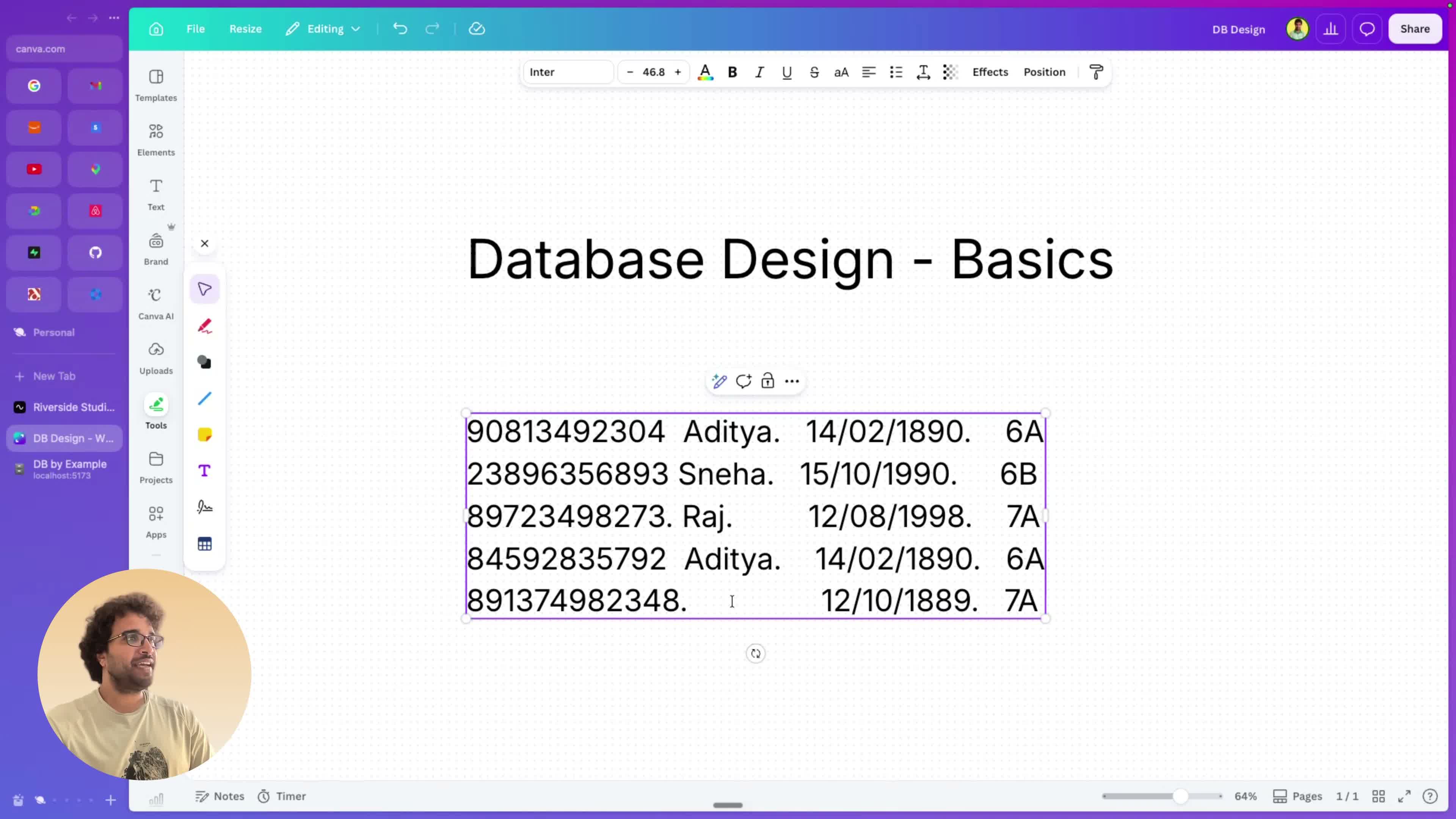 Thumbnail for 01 · Database Design · Intro
